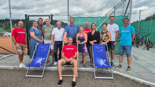 Eröffnung 3. Tennisplatz