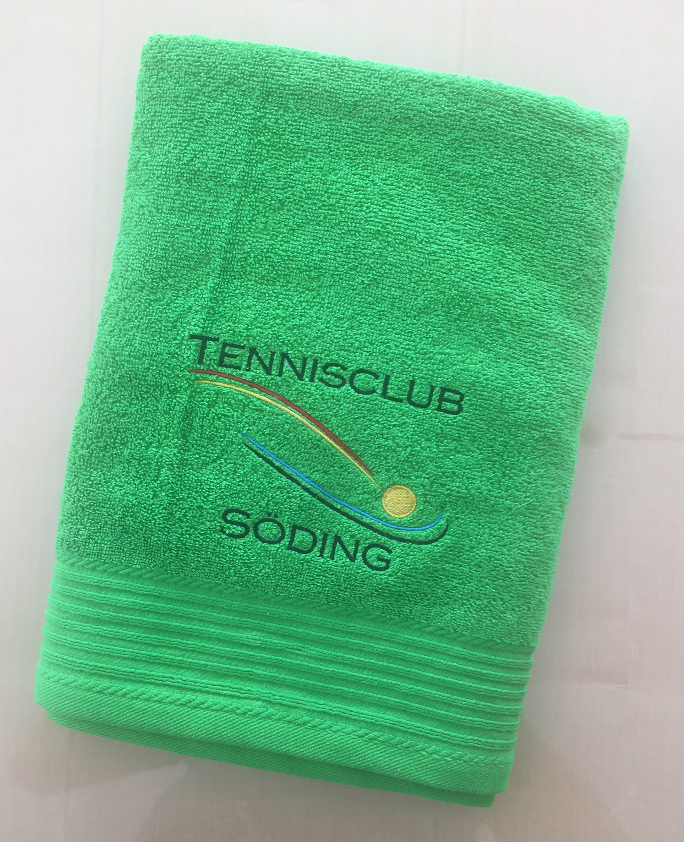 Handtuch oder Badetuch mit Logo